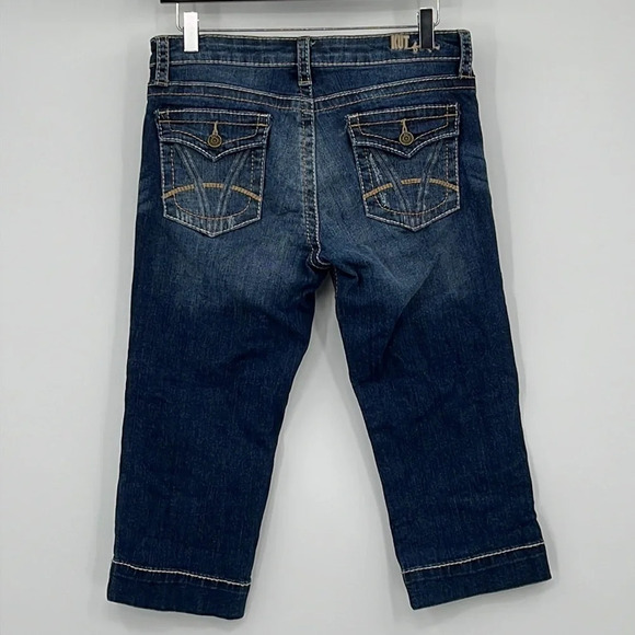 Kut From The Kloth Natalie Crop Jeans - Size 6 - Picture 3 of 8